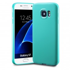 Samsung Galaxy S7 - TPU Soft Protective Phone Cover Case - Candy Ocean Blue